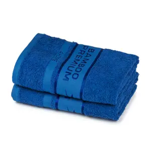 Produkt 4Home Bamboo Premium ručník modrá, 50 x 100 cm, sada 2 ks