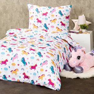 Produkt 4Home Dětské bavlněné povlečení Unicorn