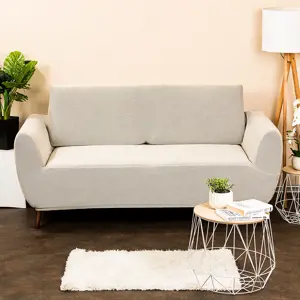 Produkt 4Home Multielastický potah na dvojkřeslo Comfort smetanová, 140 - 180 cm