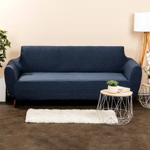 Produkt 4Home Multielastický potah na sedačku Comfort Plus modrá, 180 - 220 cm, 180 - 220 cm