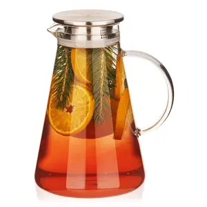 Produkt 4Home Skleněný džbán s víčkem Jug Hot&Cool, 1,8 l