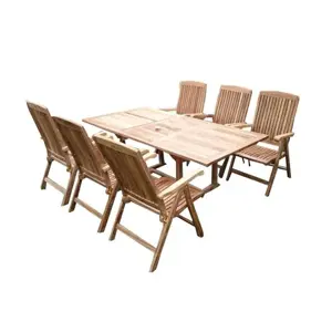 Produkt 7dílný set zahradního nábytku Bali II, teak