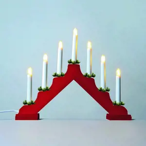 Produkt Adventní svícen LED Filament, červená