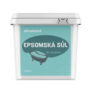 Produkt Allnature Epsomská sůl 5 kg