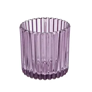 Produkt Altom Skleněný svícen na čajovou svíčku Tealight pr. 8,5 cm, fialová