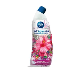 Produkt Ambipur WC Active gel růžový ibišek & růže 750 ml