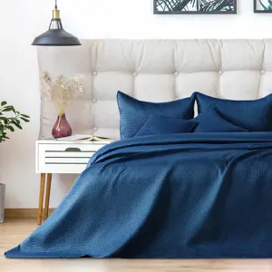 Produkt AmeliaHome Přehoz na postel Carmen darkblue, 220 x 240 cm