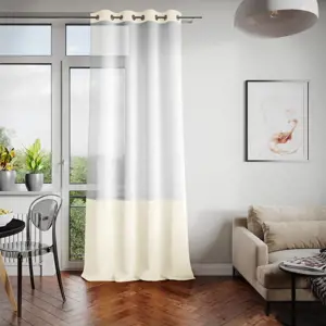 Produkt AmeliaHome Záclona Irvette Eyelets krémová, 140 x 250 cm