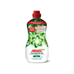 Ariel odstraňovač skvrn na bílé prádlo gel, 950 ml