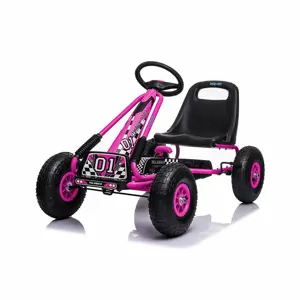 Produkt Baby Mix Dětská šlapací motokára Go-kart Razor, růžová