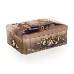 Produkt BANQUET LAVENDER Plechovka - box na čaj 24LAVRCT002