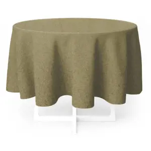 Produkt Bavlněný ubrus Table khaki, pr. 150 cm