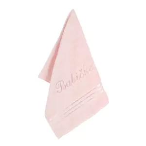 Produkt Bellatex Froté ručník s výšivkou Babička růžová