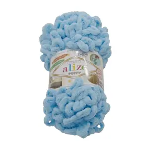 Produkt Bellatex Příze PUFFY světle modrá, 100 g / 9 m