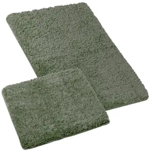 Produkt Bellatex Sada koupelnových předložek Micro zelená, 60 x 100 cm, 60 x 50 cm