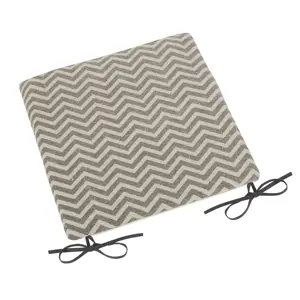 Produkt Bellatex Sedák Paula hladký Chevron, 38 x 38 cm