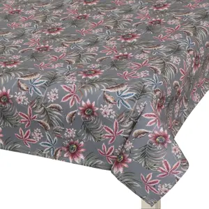 Produkt Bellatex Ubrus DITA Mučenka šedá/vínová, 120 x 140 cm