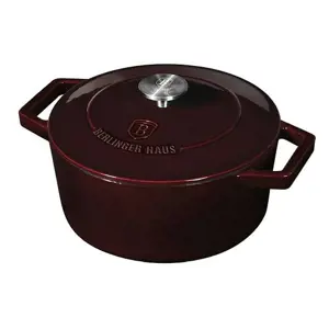 Produkt Berlinger Haus Litinový hrnec s poklicí Burgundy Line, 24 cm