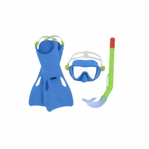 Produkt Bestway Šnorchlovací set Lil Flapper- ploutve, brýle, šnorchl, modrá
