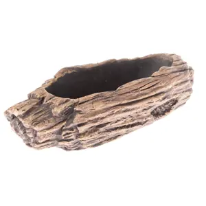 Produkt Betonový obal na květináč Brown bark, 20 x 6 x 10,5 cm