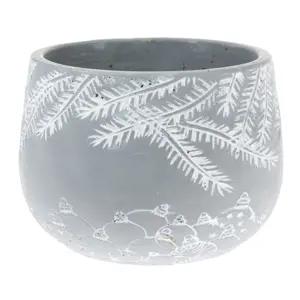 Produkt Betonový obal na květináč Winter pot, 15,5 x 11 cm