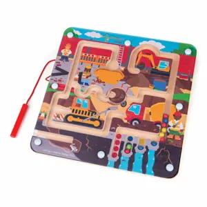 Produkt Bigjigs Toys Magnetické bludiště Staveniště