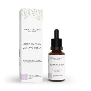 Biovitality Zdravá prsa bezlihová tinktura, 25 ml