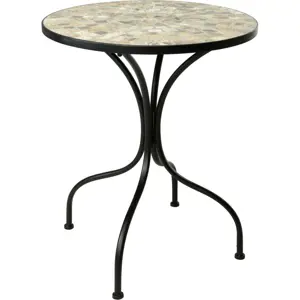 Produkt Bistro stůl Mosaic, 60 x 72 cm, kov/keramika