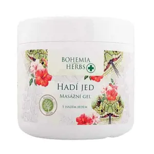 Produkt Bohemia Gifts Masážní gel s hadím jedem, 600 ml