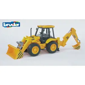 Produkt Bruder 02428 Traktor JCB čelní nakladač a bagr, 1:16