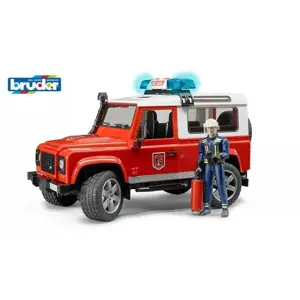 Produkt Bruder Hasičské auto Land Rover s hasičem, 28 x 13,8 x 15,3 cm