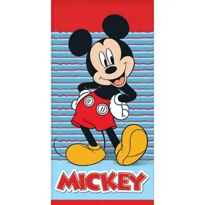 Produkt Carbotex Dětská osuška Mickey Mouse Vždy s úsměvem, 70 x 140 cm