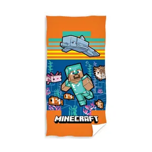 Produkt Carbotex Dětská osuška Minecraft Aquatic World, 70 x 140 cm