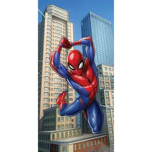 Produkt Carbotex Dětská osuška Spider-Man Operace Silver, 70 x 140 cm