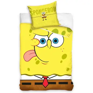 Produkt CARBOTEX Dětské povlečení Sponge Bob Emoji, 140 x 200, 70 x 90 cm