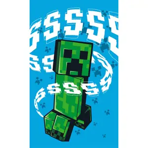 Produkt Carbotex Dětský ručník Minecraft Creeper Explode, 30 x 50 cm