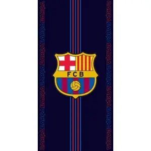 Carbotex Fotbalová osuška FC Barcelona Racing, 70 x 140 cm