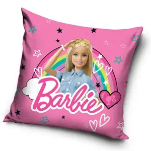 Produkt Carbotex Povlak na polštářek Barbie Kouzelná Duha, 40 x 40 cm