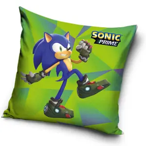 Produkt Carbotex Povlak na polštářek Ježek Sonic the Hedgehog, 40 x 40 cm