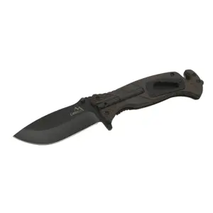 Produkt Cattara Zavírací nůž BLACK BLADE s pojistkou 21,5 cm