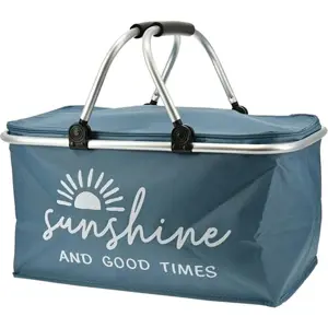 Produkt Chladicí taška Sunshine 35 l, šedá, 48 x 28 x 24 cm