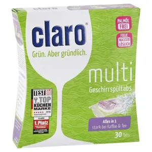 Produkt Claro EKO tablety do myčky All in 1, 30 tablet