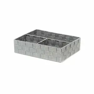 Produkt Compactor Organizér na prádlo a doplňky Compactor TEX - 3 dílný, 32 x 25 x 8 cm, šedý