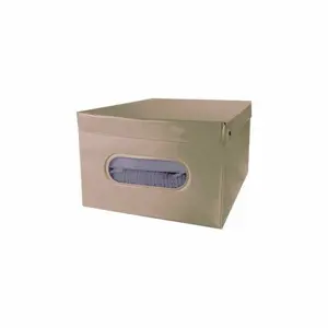 Produkt Compactor Skládací úložná krabice s víkem SMART, taupe