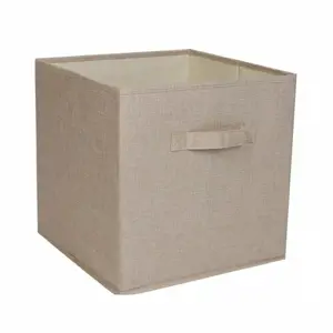 Produkt Compactor Skládací úložný box do police Sandy 31 x 31 x 31 cm, béžová