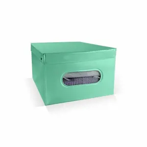 Produkt Compactor Skládací úložný box PVC se zipem Compactor Nordic 50 x 38.5 x 24 cm, zelený