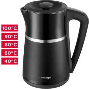 Produkt Concept RK3100 rychlovarná konvice s regulací teploty 1,7 l