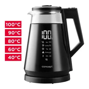 Produkt Concept RK4170 digitální rychlovarná konvice Thermosense 1,7 l