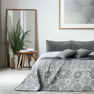 Produkt DecoKing Přehoz na postel Alhambra šedá, 170 x 235 cm