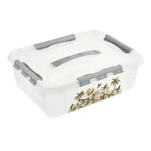 Produkt Dekorační úložný box Lina jungle, 39 x 29 x 12,4 cm